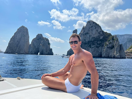 Capri gay sailing cruise