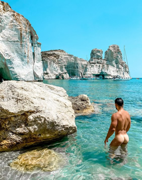 Milos Greece gay holidays