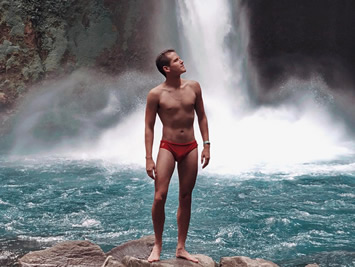 Costa Rica waterfalls gay tour