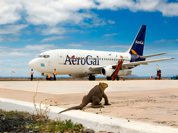 Galapagos flights