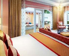 Leela Palace Jaipur Hotel room