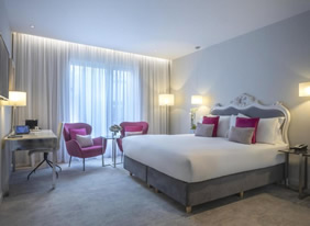 The Morgan Hotel room