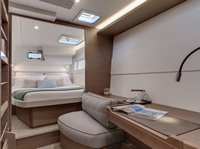 Lagoon catamaran cabin