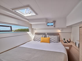 Lagoon 40 catamaran cabin interior