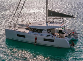 Lagoon catamaran gay sailing
