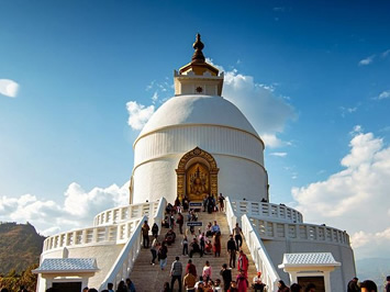Nepal gay tour - World Peace Stupa