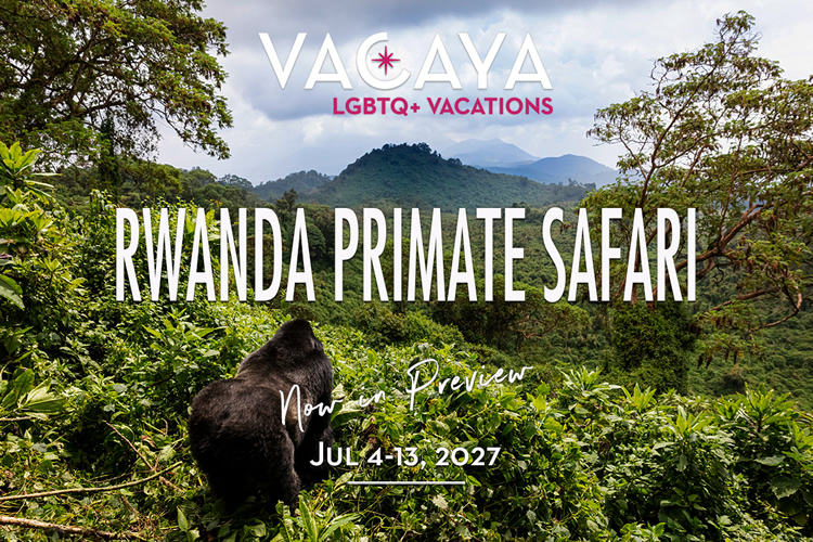Rwanda Primate Safari Luxury Gay Tour