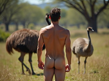 Ostrich farm gay tour