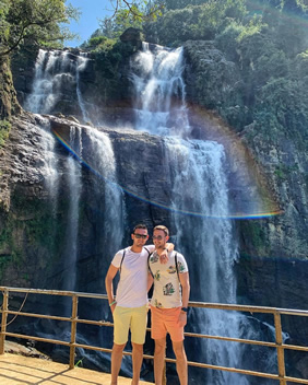 Sri Lanka waterfall