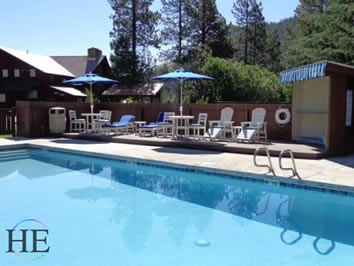 Colorado gay dude ranch heated pool