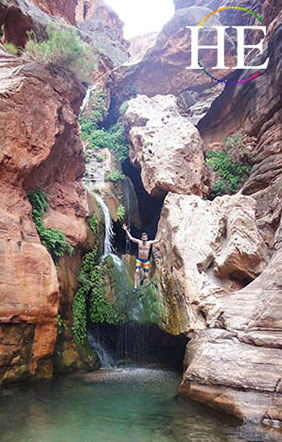 Grand Canyon Gay Adventure Tour - waterfall