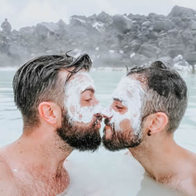 Blue Lagoon Iceland gay trip