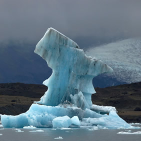 Iceland glaciers