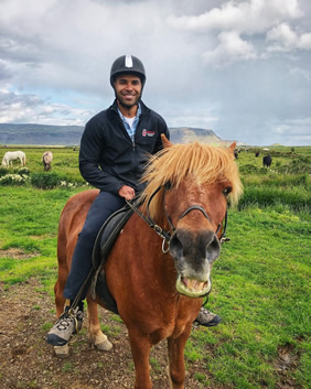 Iceland horse riding