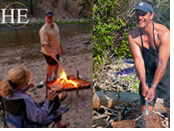 Gay Idaho adventure tour - campfire