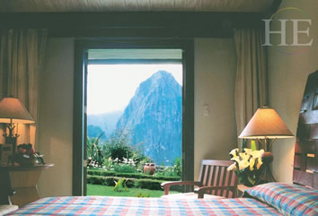Gay Peru Machu Picchu tour hotel view