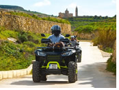 Malta gay tour - Gozo quad bike