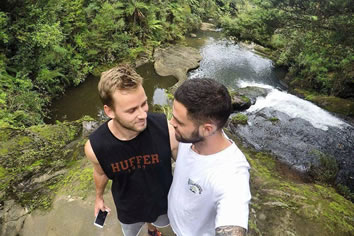 New Zealand gay adventure