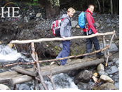 Patagonia Gay adventure tour - footbridge