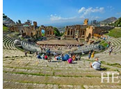Taormina gay tour - Greco Roman theater