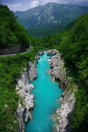 Soca River, Slovenia gay adventure tour