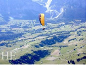 Gay Switzerland tour - Alps paraglider