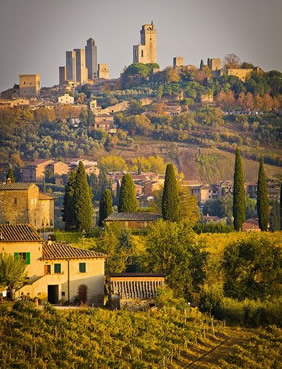 San Gimignano Tuscany gay tour