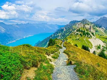 Switzerland gay hiking tour - Schynige Plateau