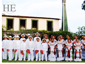 Mexico Maya childrens choir