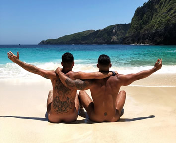 Bali gay beach