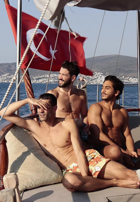 Turkey gay boat trip