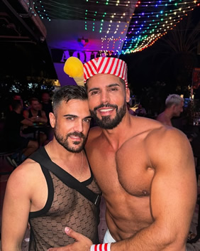 Gay New Year party