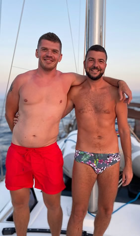 Cyclades Greece gay sailing