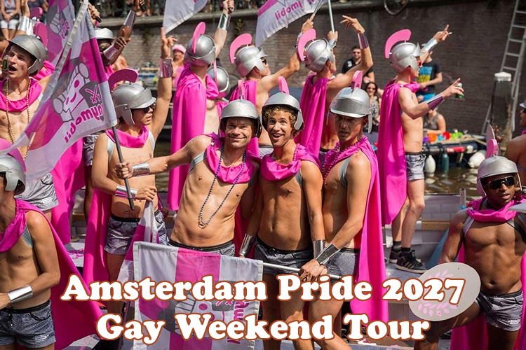 Amsterdam Pride 2027 Gay Weekend Tour