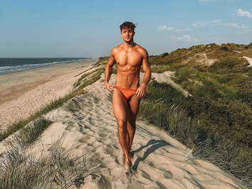 Belgium gay beach