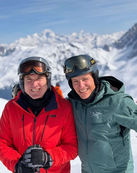French Alps gay ski trip