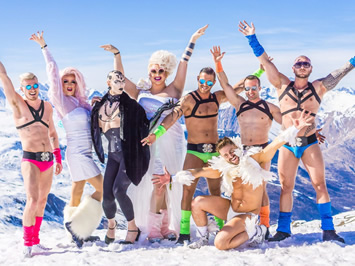French Alps gay ski week