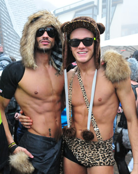 Gay ski week France