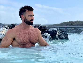 Blue Lagoon Iceland gay tour