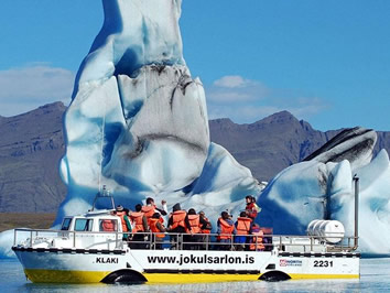 Jokulsqrlon Glacial Lagoon boat trip