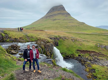 Kirkjufell Iceland gay tour