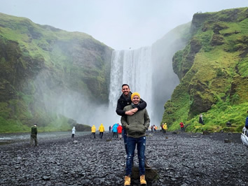 Skogafoss Iceland gay tour