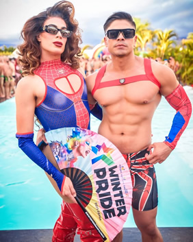 Maspalomas Gay Pride pool party
