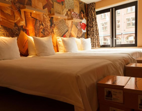 The Exchange Hotel room