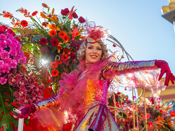 Nice Carnival Bataille de Fleurs