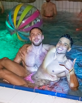 Tignes Gay Ski Week pool party