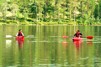 Finland gay summer canoeing
