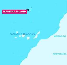 Madeira gay tour map