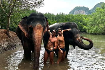 Krabi elephant sanctuary