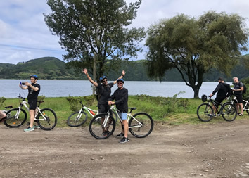 Azores gay bike trip